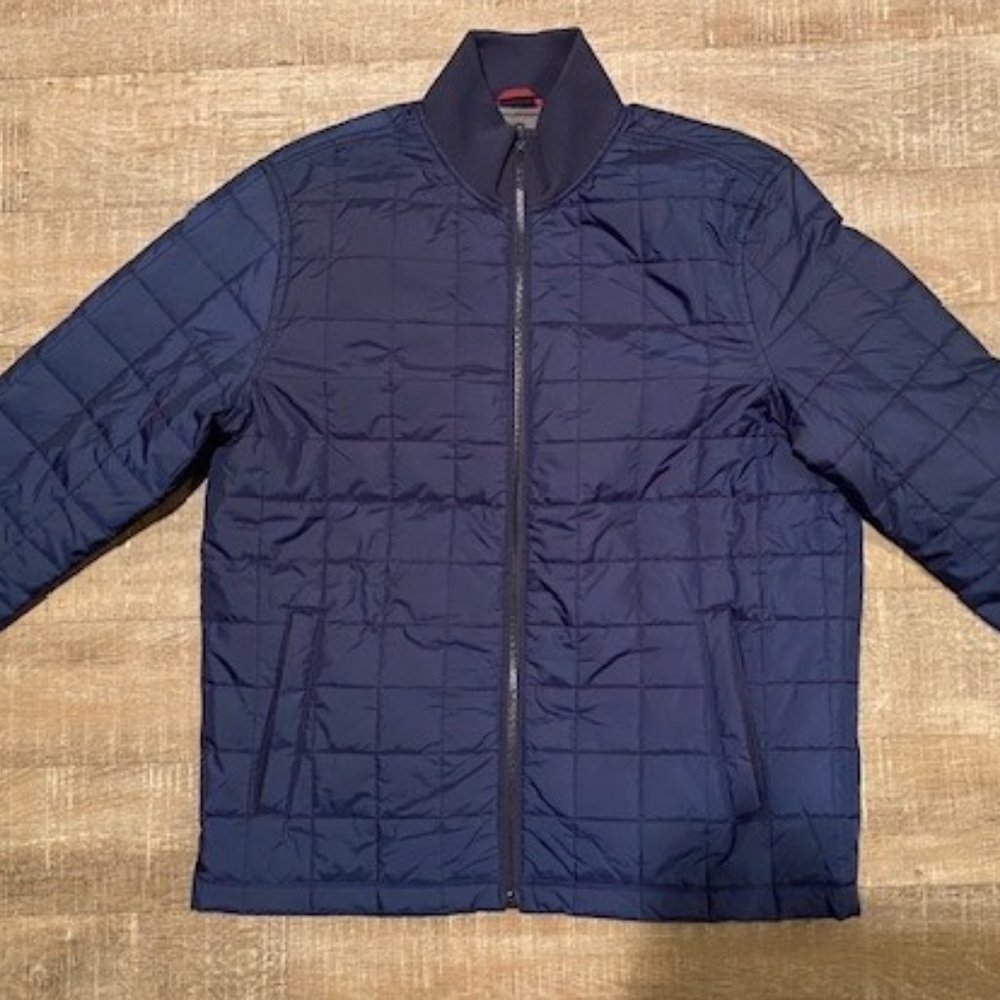 UNTUCKit Blue Quilted Men's Jacket - Large -NWOT